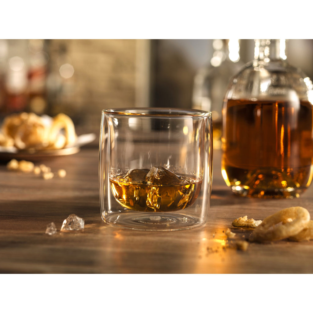 ZWILLING Sorrento Double Wall Glassware 2-pc Tumbler Glass Set, Double Wall