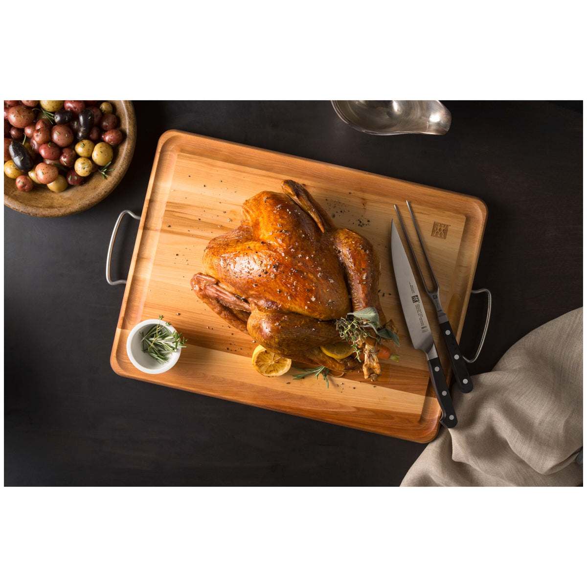 ZWILLING Pro 2-pc, Carving Knife And Fork Set