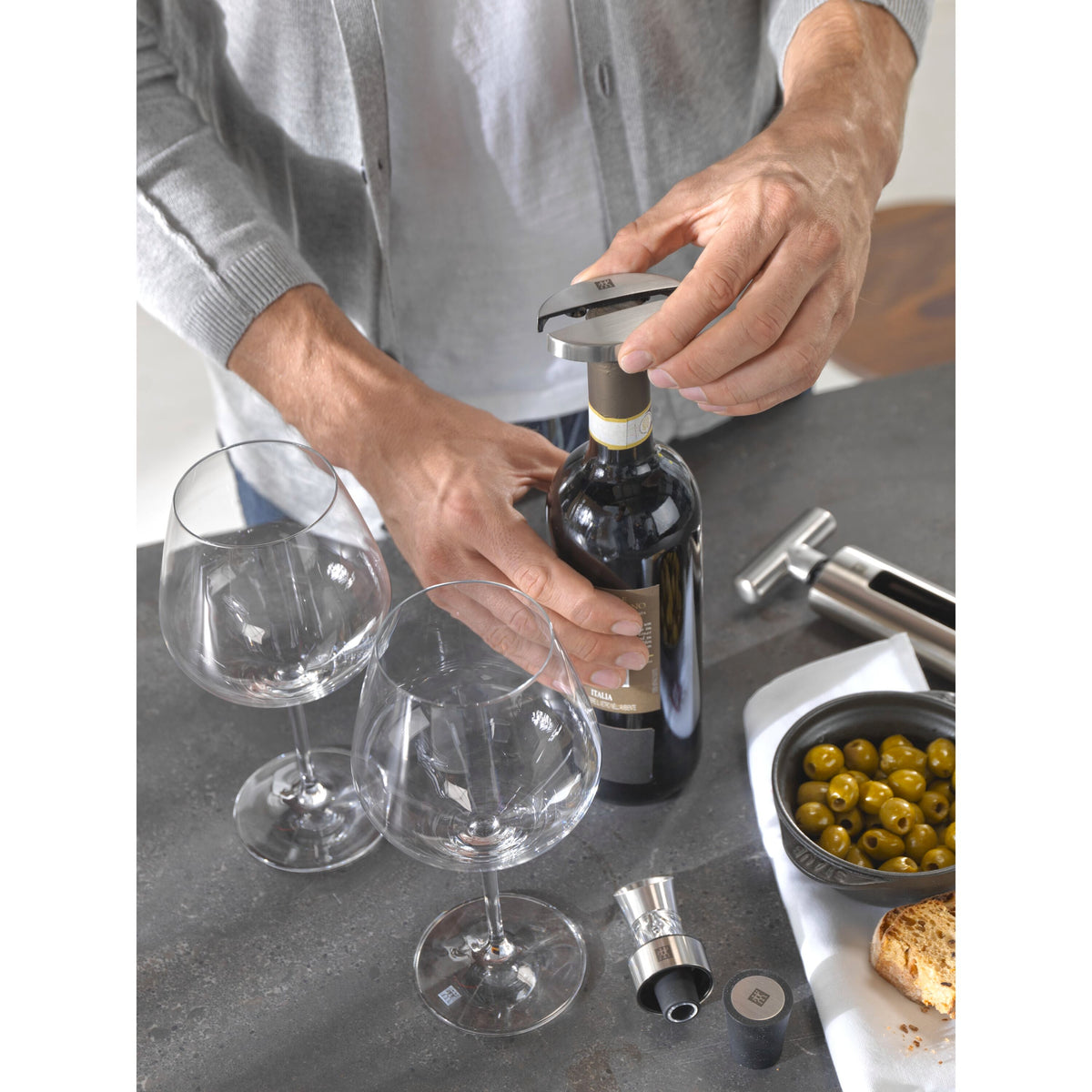 ZWILLING Sommelier Accessories 18/10 Stainless Steel, Foil Cutter