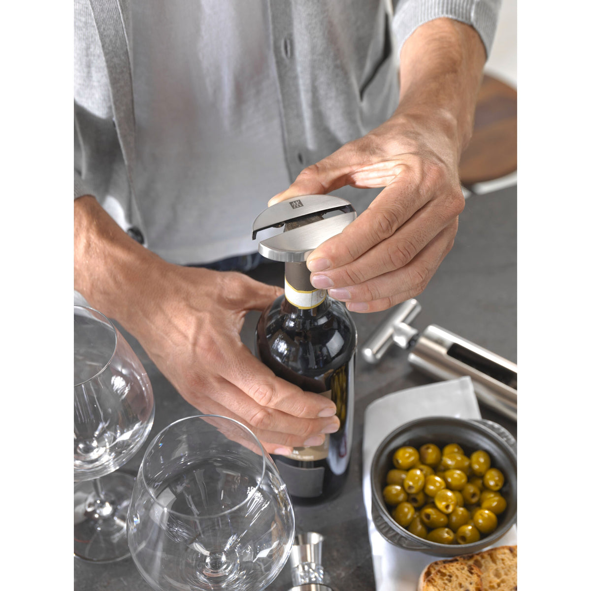 ZWILLING Sommelier Accessories 18/10 Stainless Steel, Foil Cutter