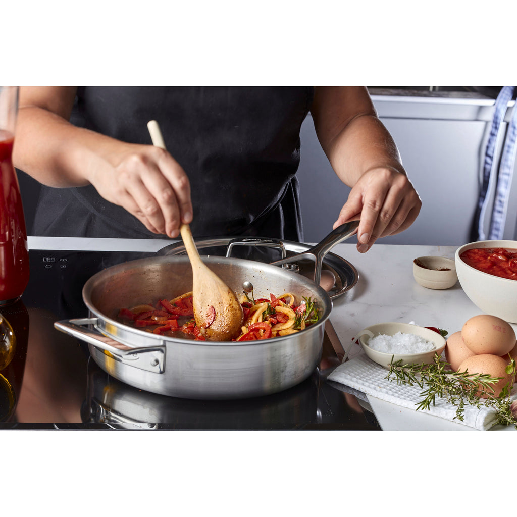 Demeyere Essential 5 3 qt Saute Pan, 18/10 Stainless Steel