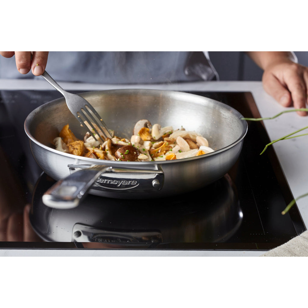 Demeyere Essential 5 11-inch, 18/10 Stainless Steel, Fry Pan