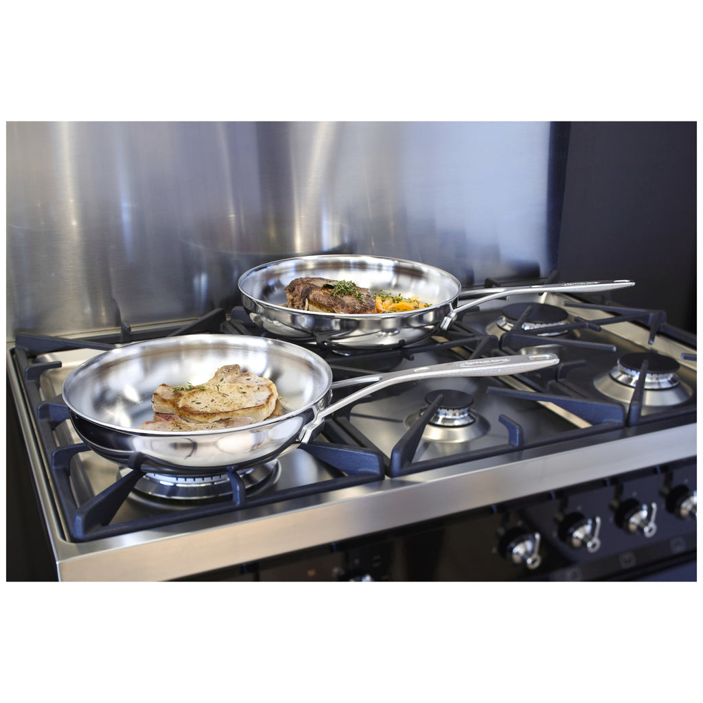 Demeyere Industry 5 8-inch, 18/10 Stainless Steel, Frying Pan