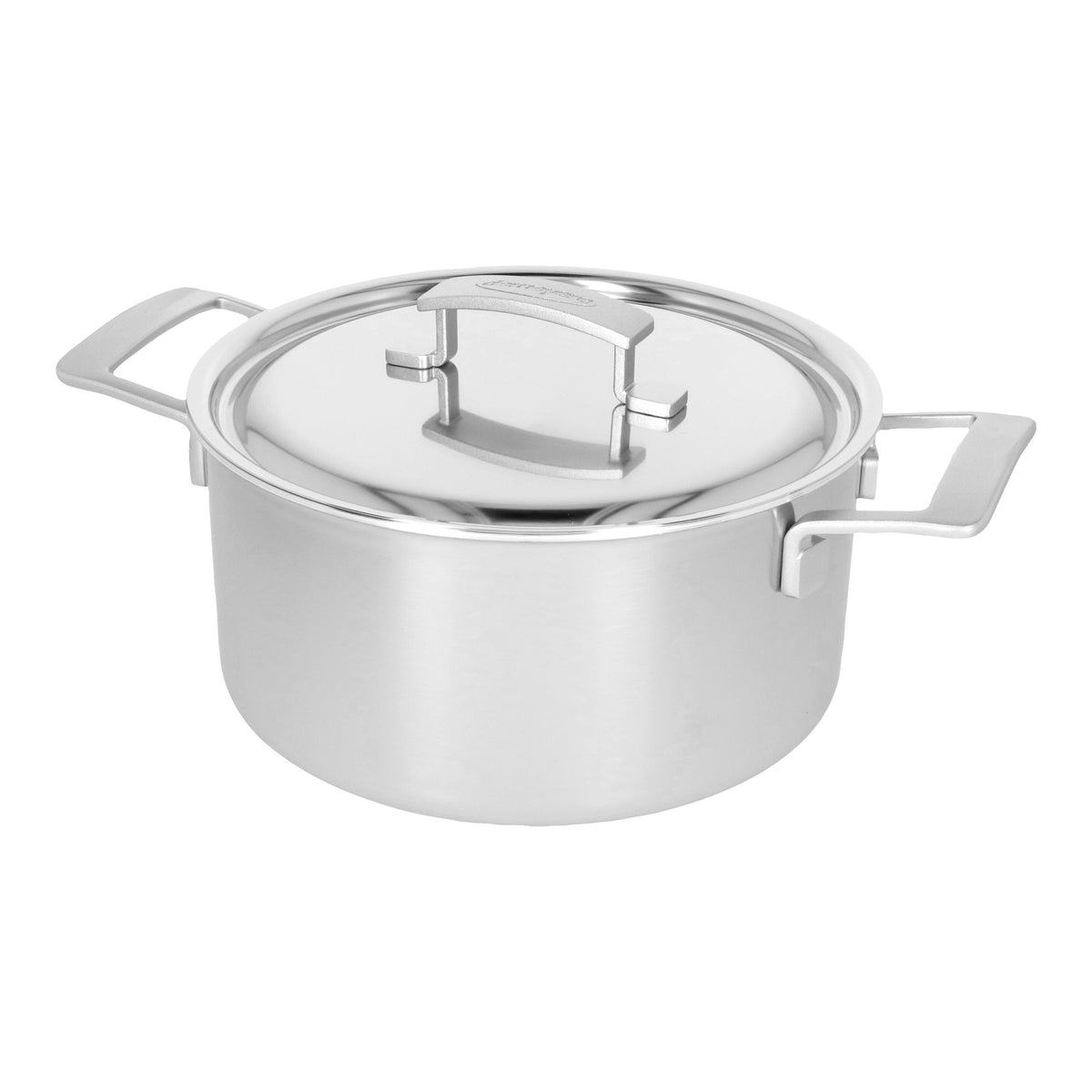 Demeyere Industry 5 5.5 qt, 18/10 Stainless Steel, Dutch Oven With Lid