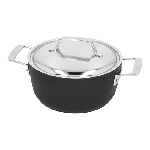 Demeyere Alu Pro 5 2.6 qt, Aluminum, Nonstick Dutch Oven