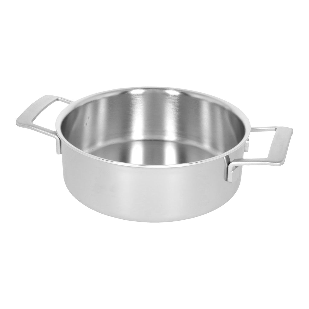 Demeyere Industry 5 3.5 qt, Deep Sauté Pan With Double Handle And Lid