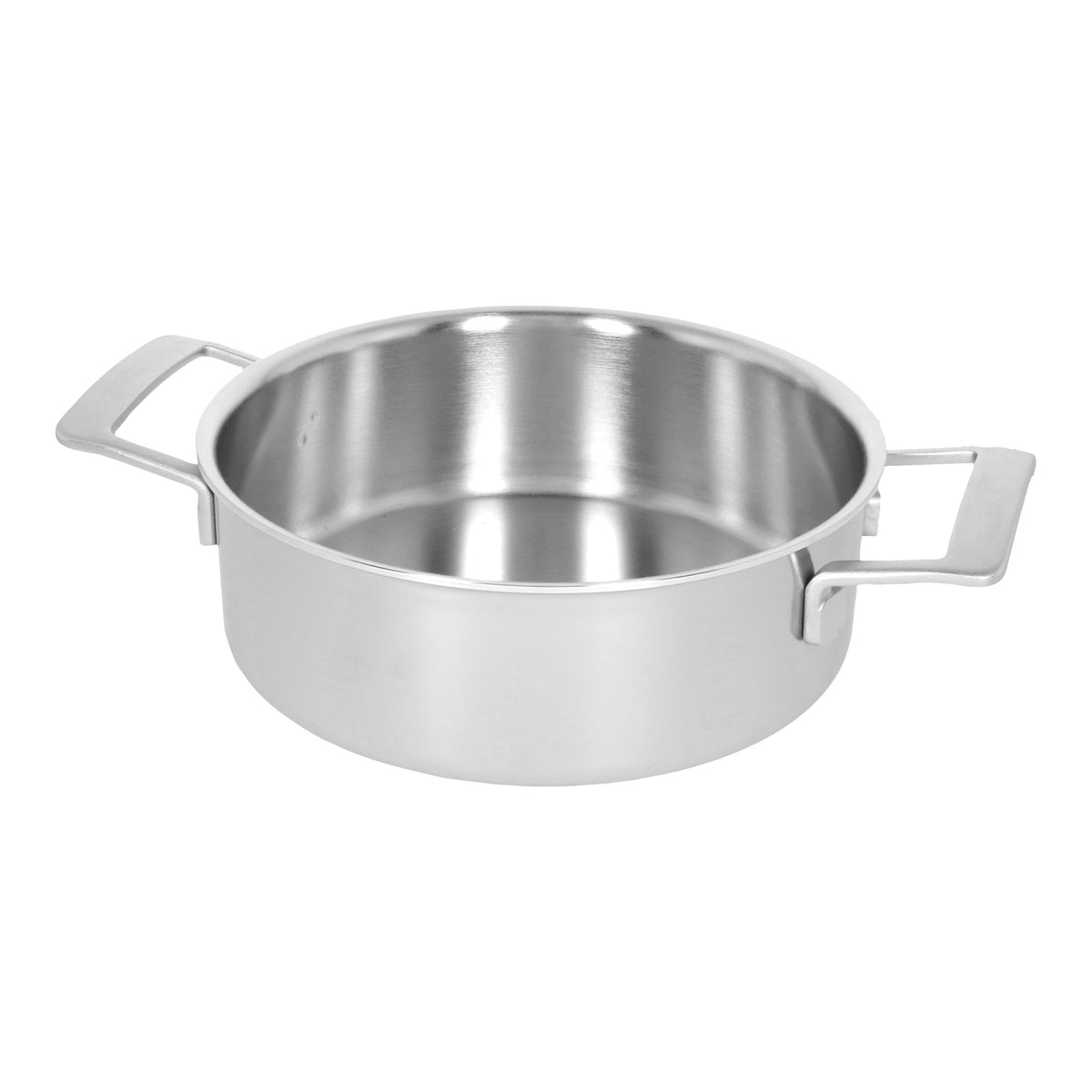 Demeyere Industry 5 3.5 qt, Deep Sauté Pan With Double Handle And Lid
