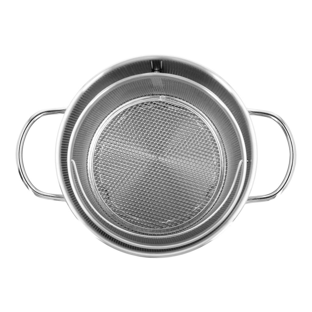 Demeyere Resto 4.8 qt Asparagus/Pasta Cooker Set, 18/10 Stainless Steel