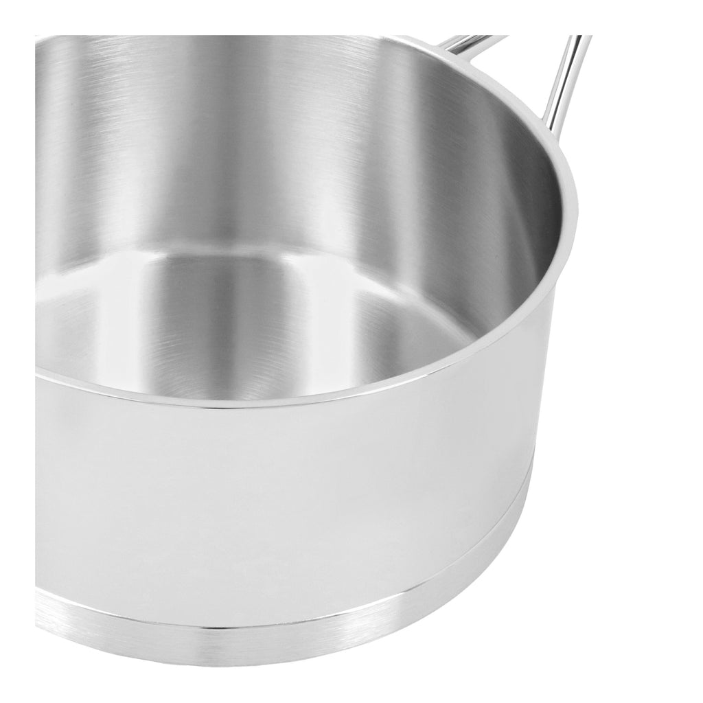 Demeyere Atlantis 1.6 qt Sauce Pan With Lid, 18/10 Stainless Steel