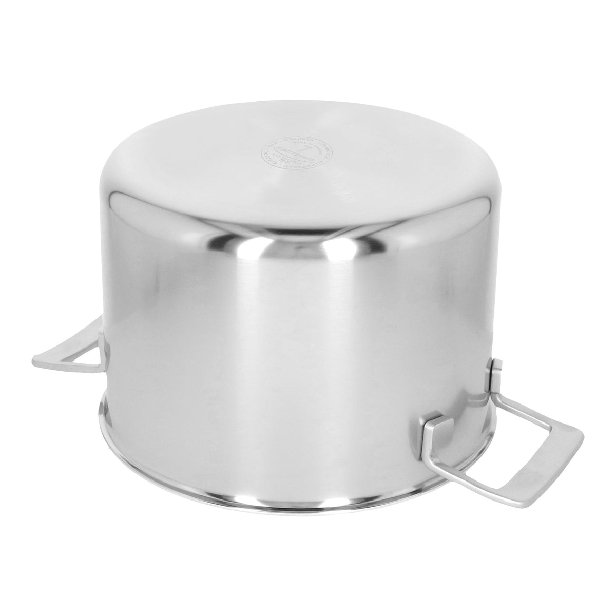Demeyere Industry 5 8.5 qt Stock Pot With Lid, 18/10 Stainless Steel