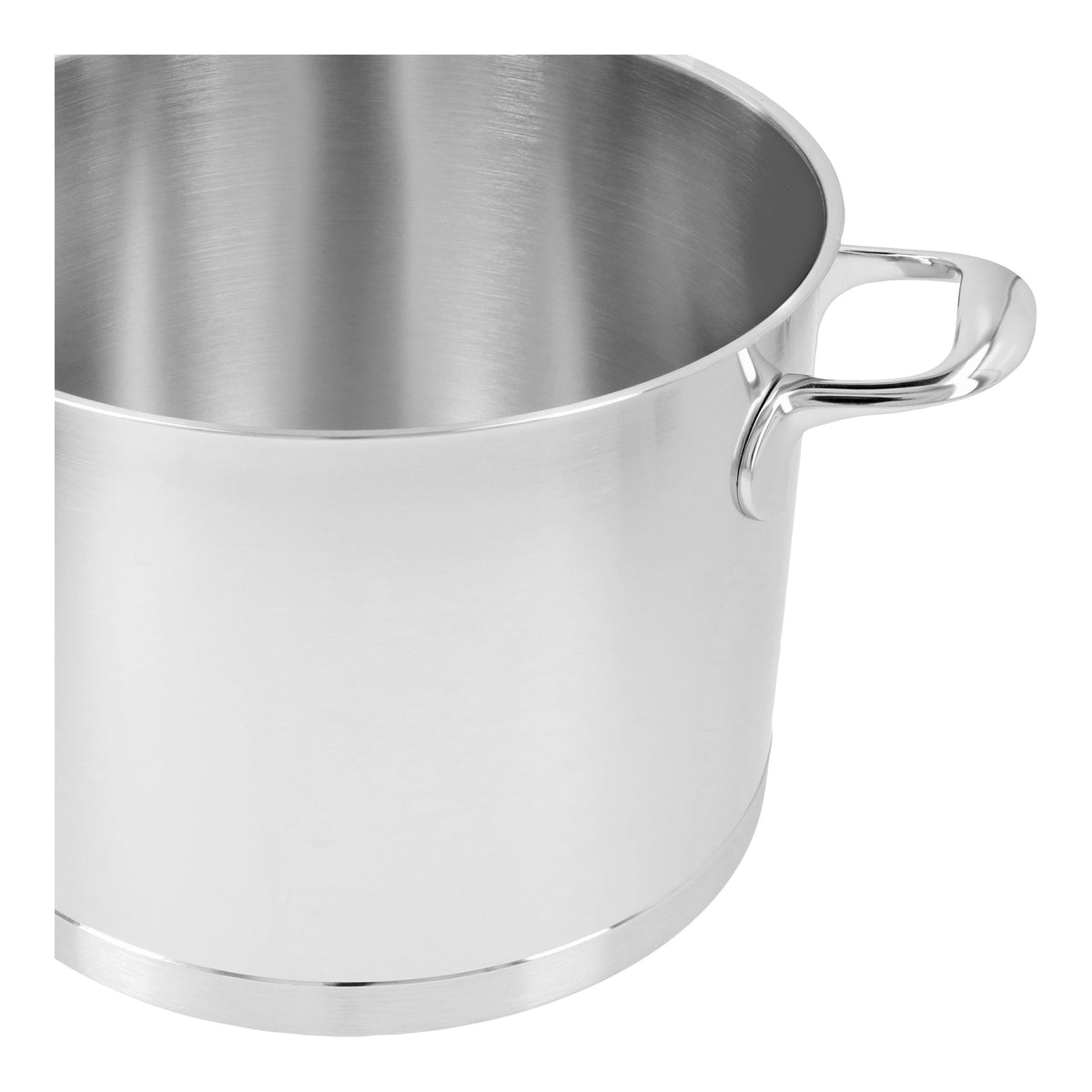 Demeyere Atlantis 8.5 qt Stock Pot With Lid, 18/10 Stainless Steel