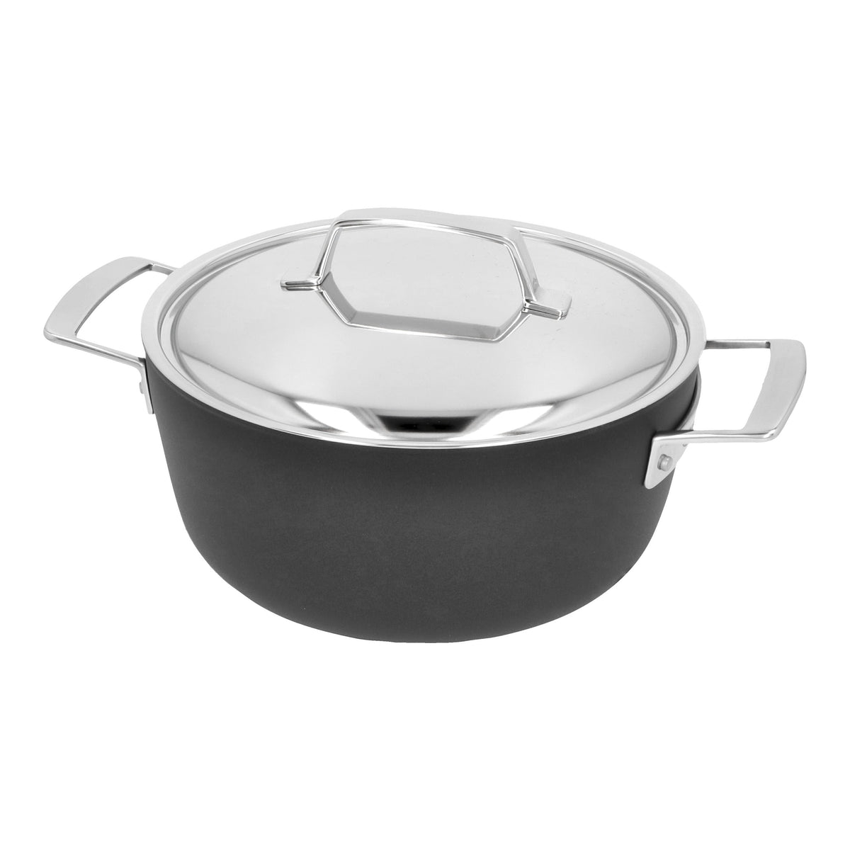 Demeyere Alu Pro 5 2.6 qt, Aluminum, Nonstick Dutch Oven