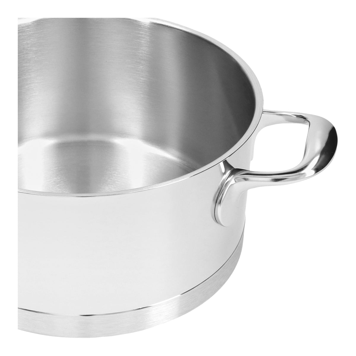 Demeyere Atlantis 4.2 qt, 18/10 Stainless Steel, Dutch Oven With Lid