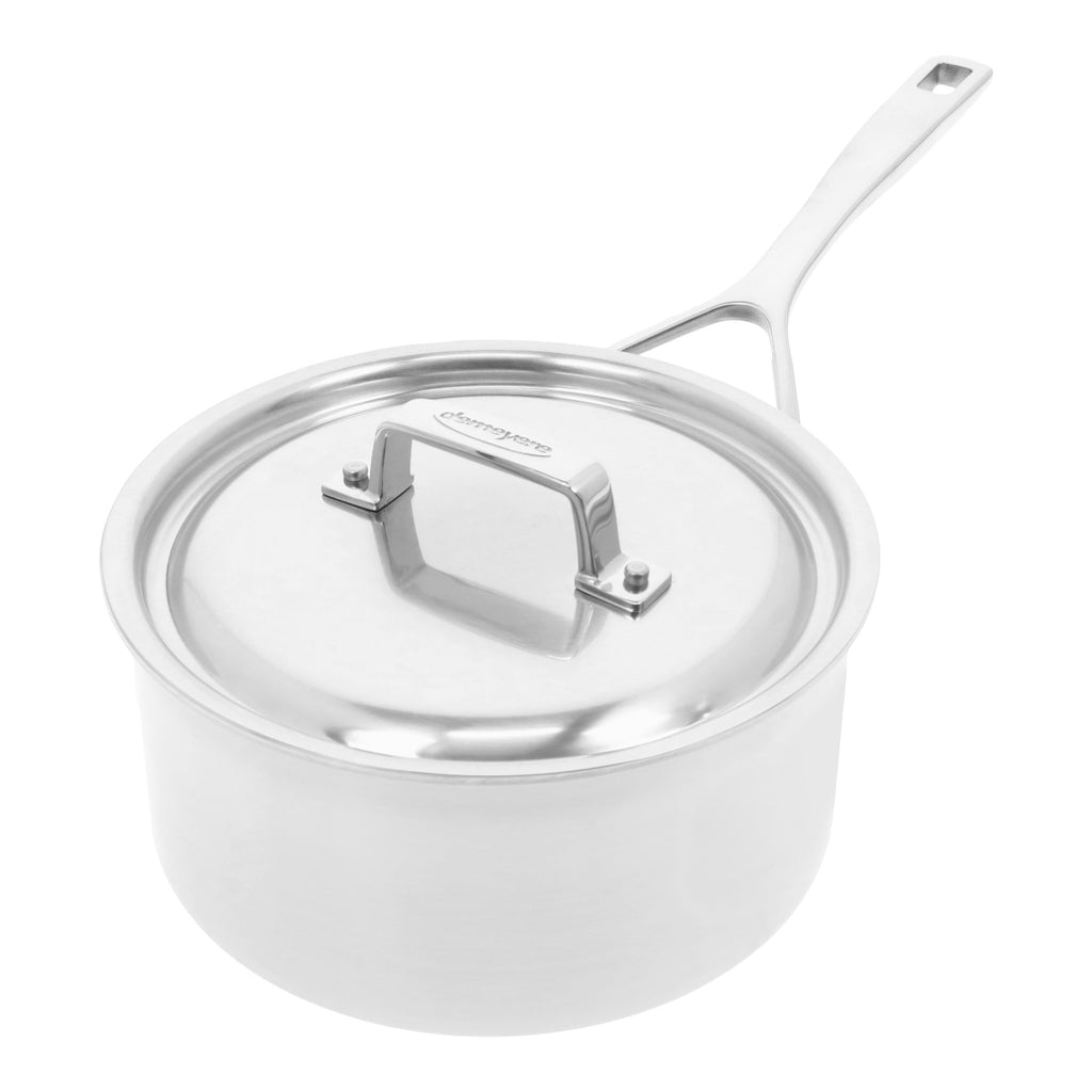 Demeyere Essential 5 1.5 qt Sauce Pan, 18/10 Stainless Steel