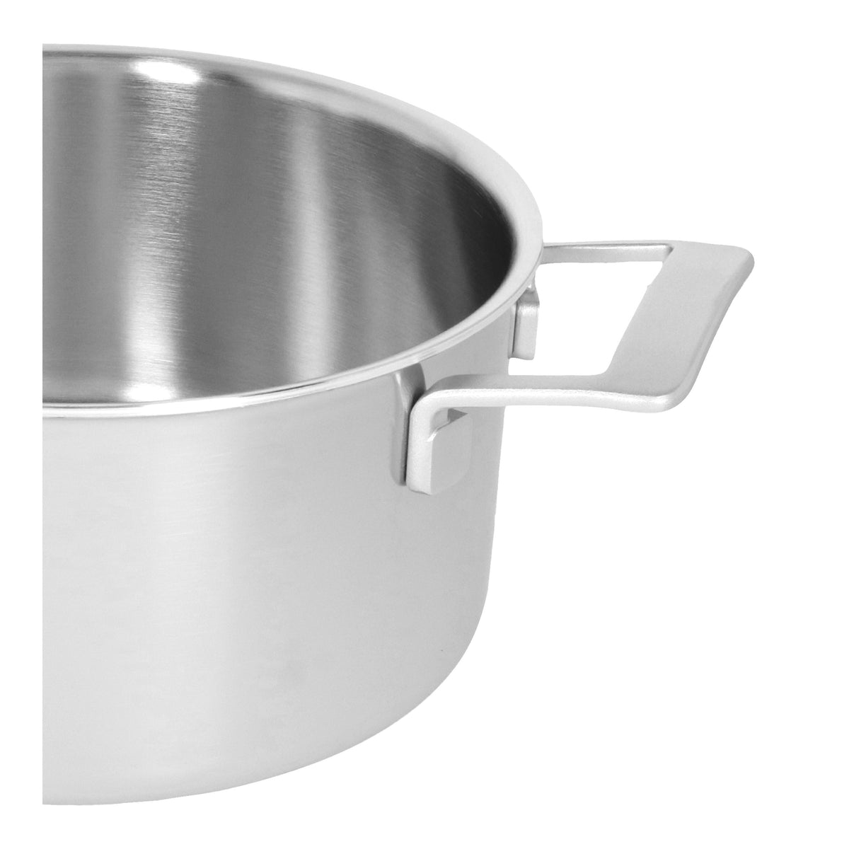 Demeyere Industry 5 5.5 qt, 18/10 Stainless Steel, Dutch Oven With Lid