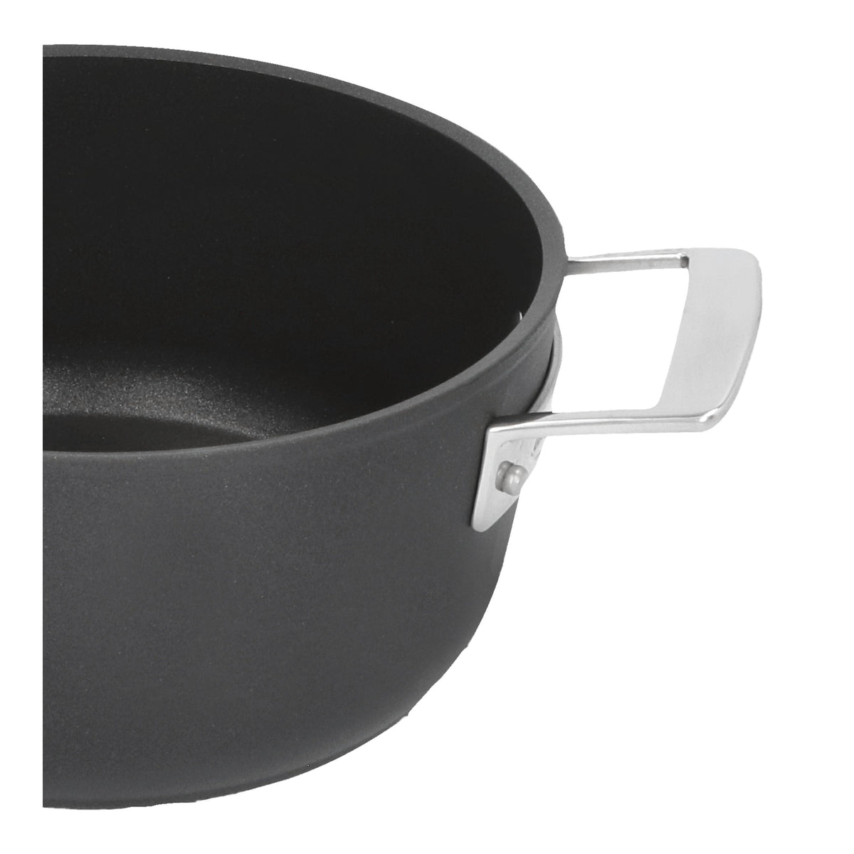 Demeyere Alu Pro 5 2.6 qt, Aluminum, Nonstick Dutch Oven
