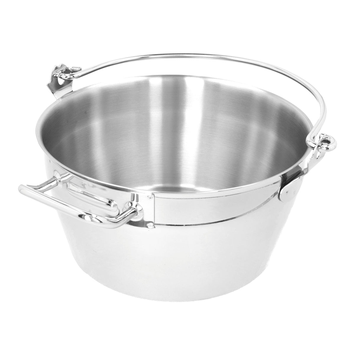 Demeyere Resto 10.6 qt, 18/10 Stainless Steel, Maslin Pan