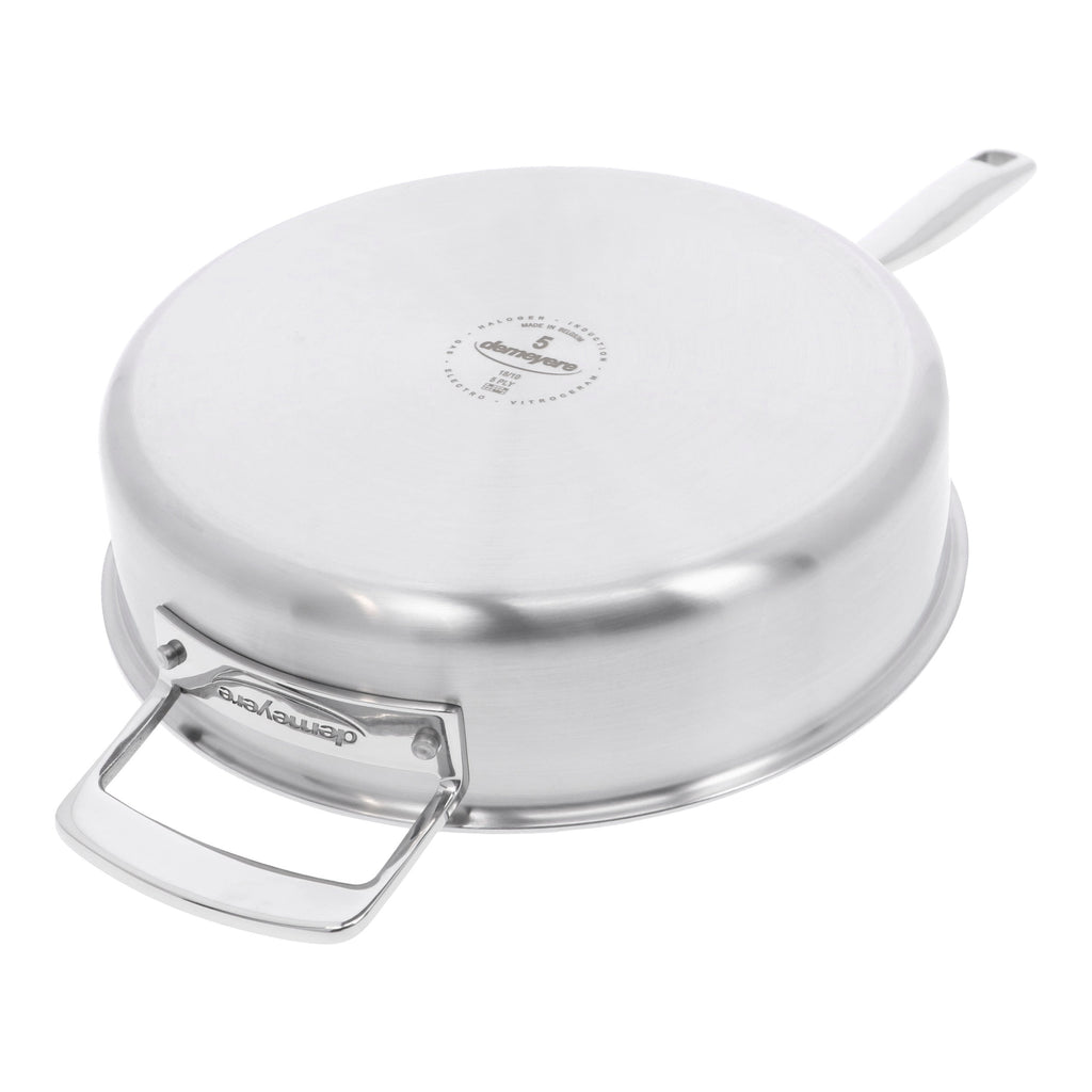 Demeyere Essential 5 3 qt Saute Pan, 18/10 Stainless Steel