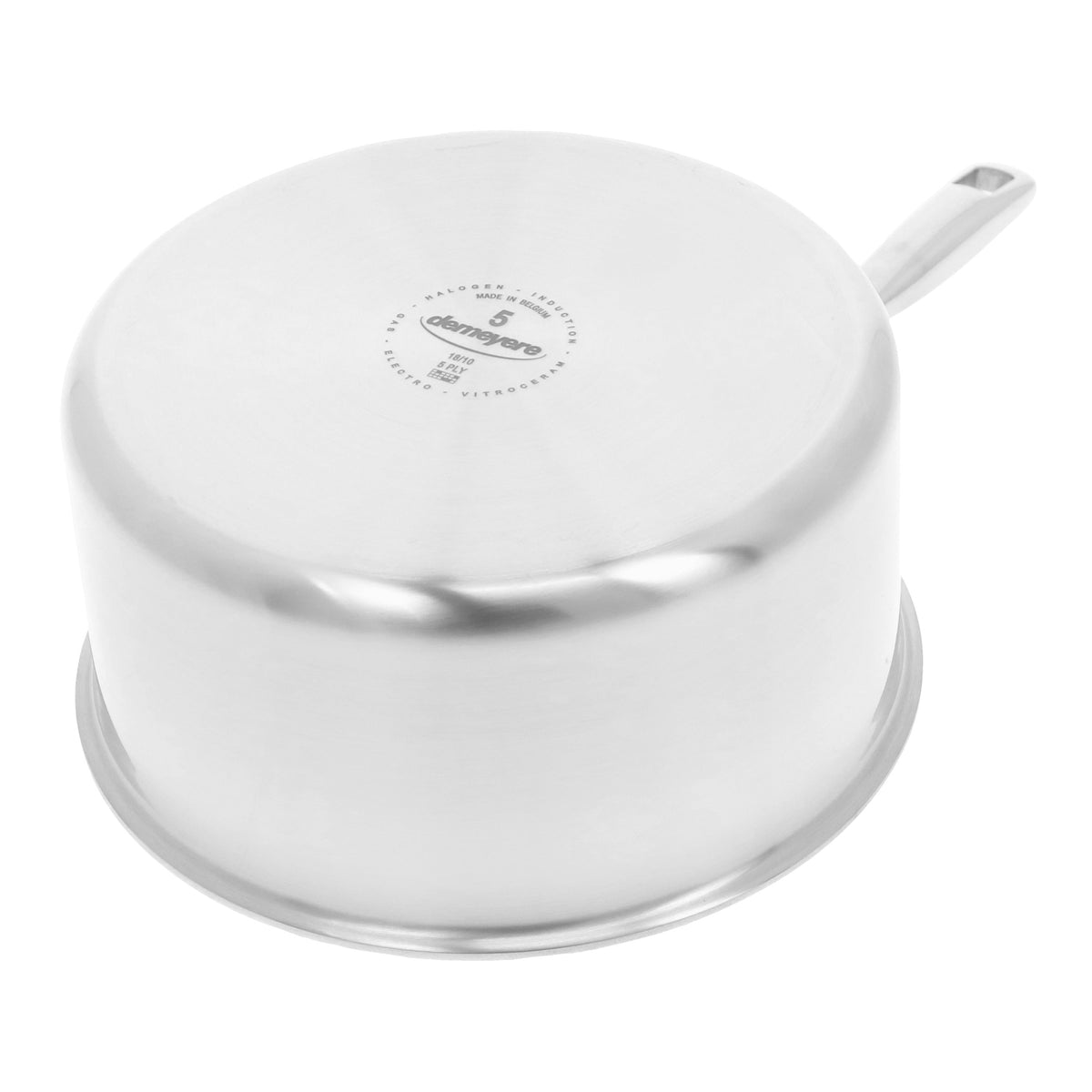 Demeyere Essential 5 3 qt Sauce Pan, 18/10 Stainless Steel