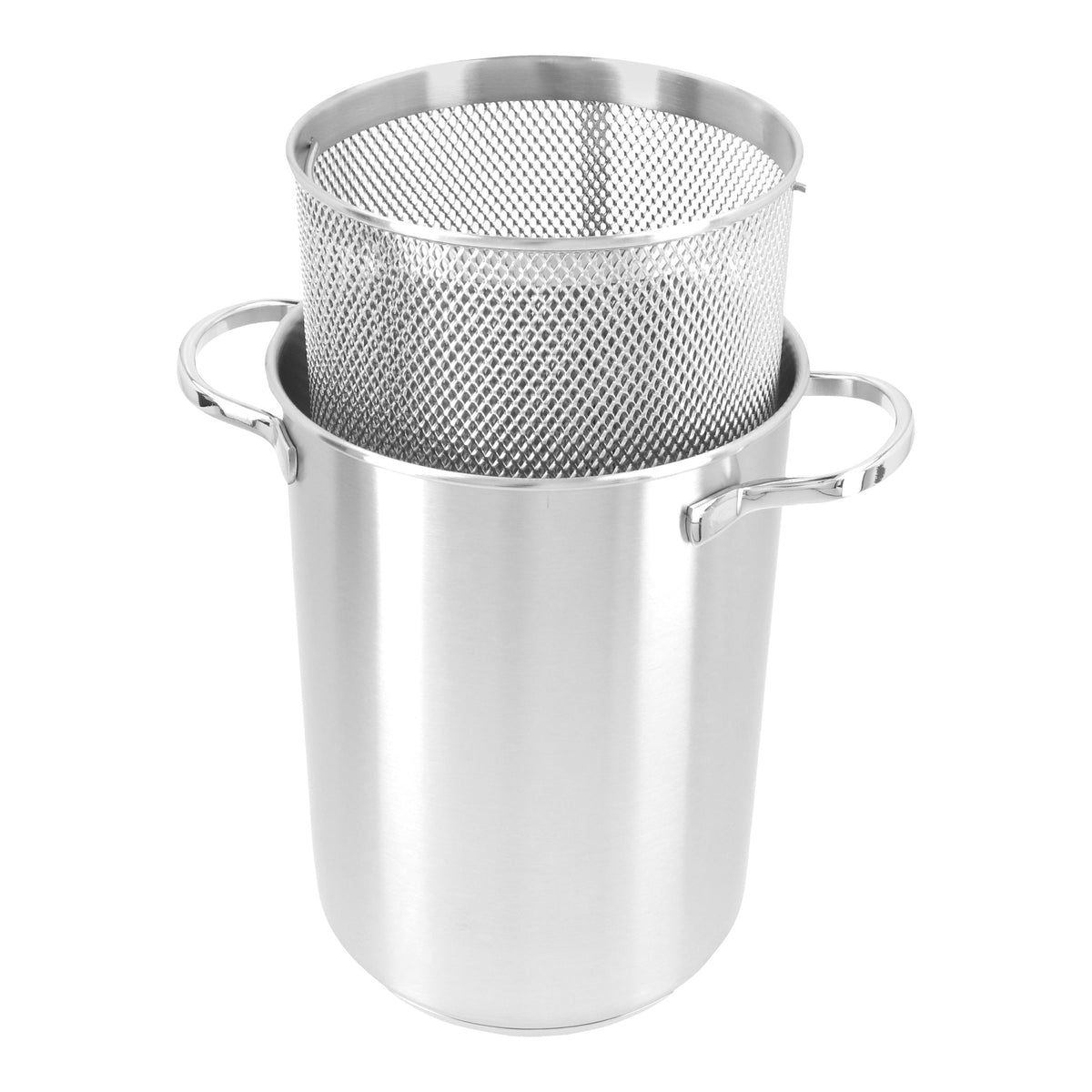 Demeyere Resto 4.8 qt Asparagus/Pasta Cooker Set, 18/10 Stainless Steel