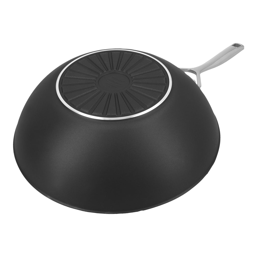 Demeyere Alu Pro 5 12-inch, Aluminum, Wok With Ceramic Coating