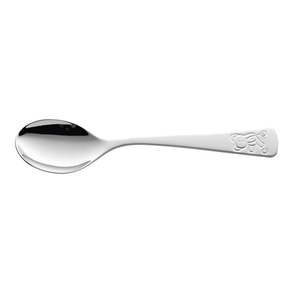 ZWILLING Kids Flatware & Dinnerware 4-pc TWIN Kids Teddy Flatware Set, 18/10 Stainless Steel