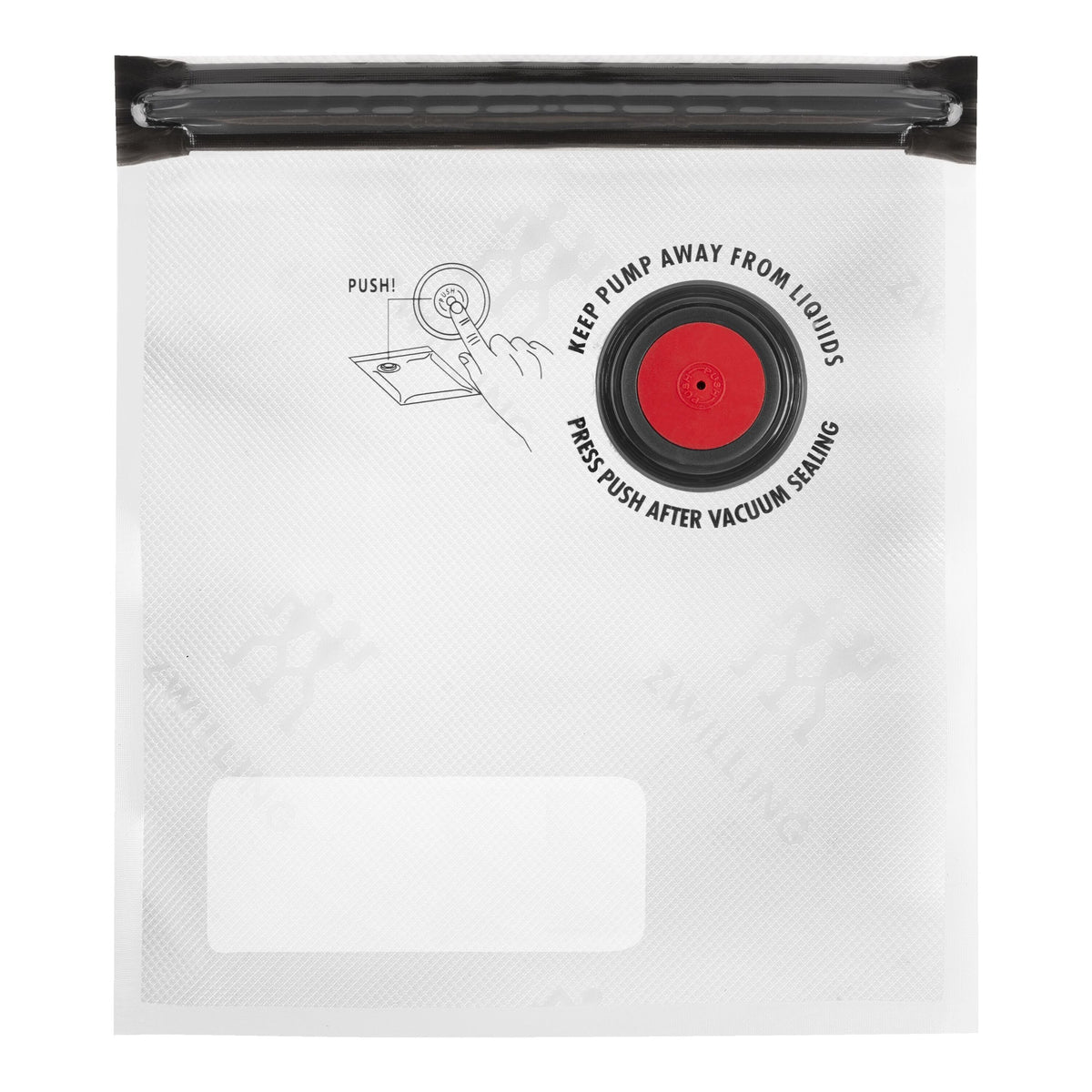 ZWILLING Fresh & Save L / 3-pc Vacuum Bag Set, Plastic