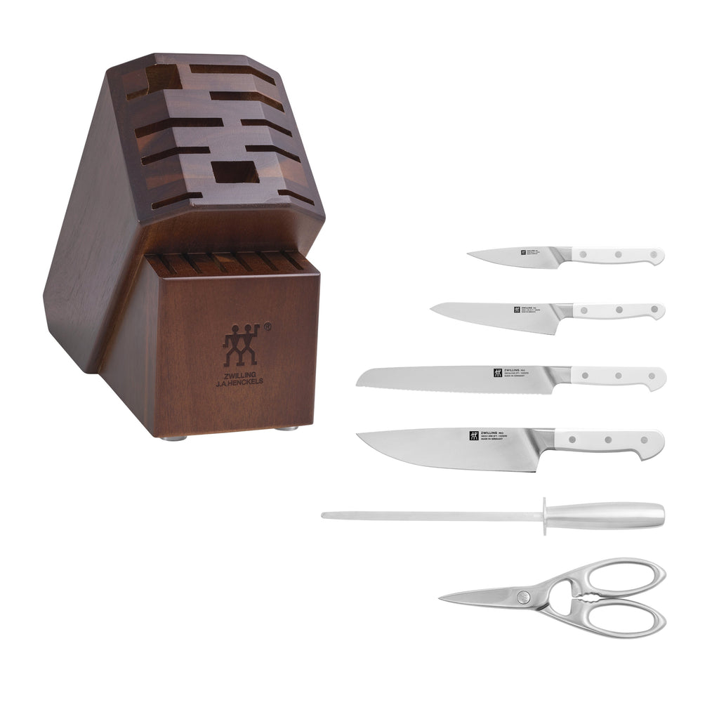 ZWILLING Pro le blanc 6-pc, Knife block set