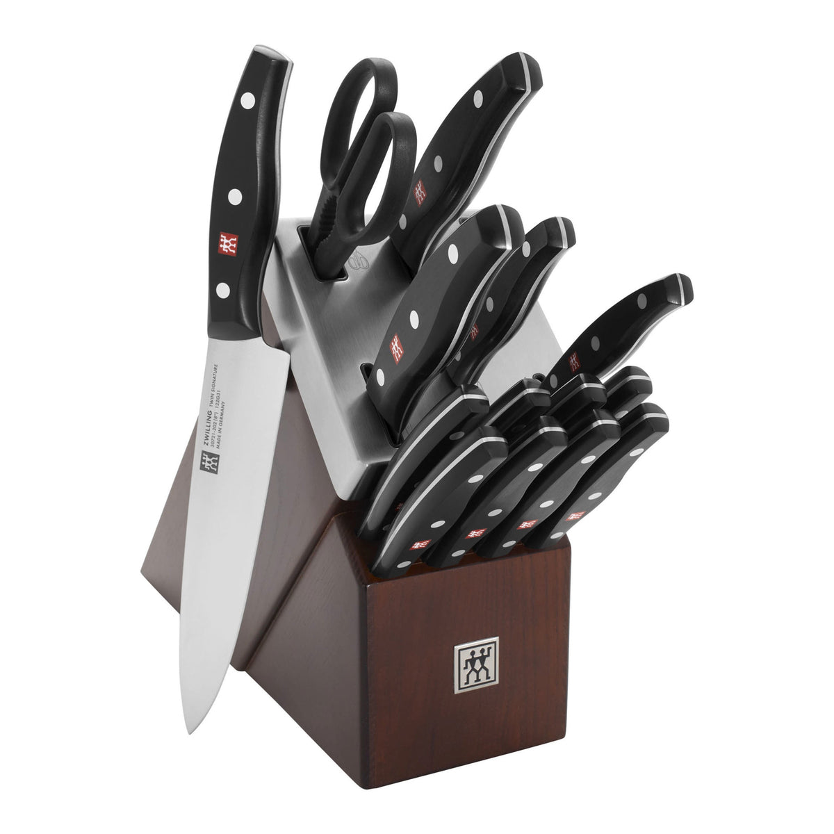 ZWILLING Signature 15-pc, Self Sharpening Knife block set