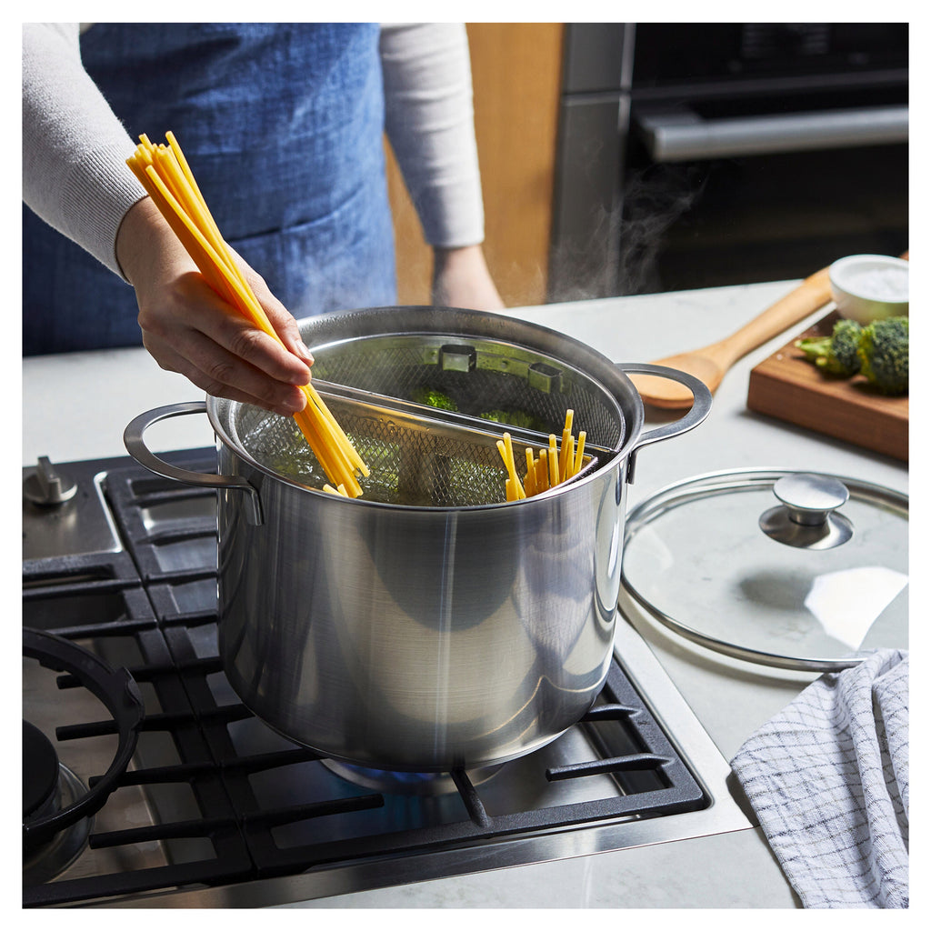 Demeyere RESTO 3 8.5 qt Multi Pot, 18/10 Stainless Steel