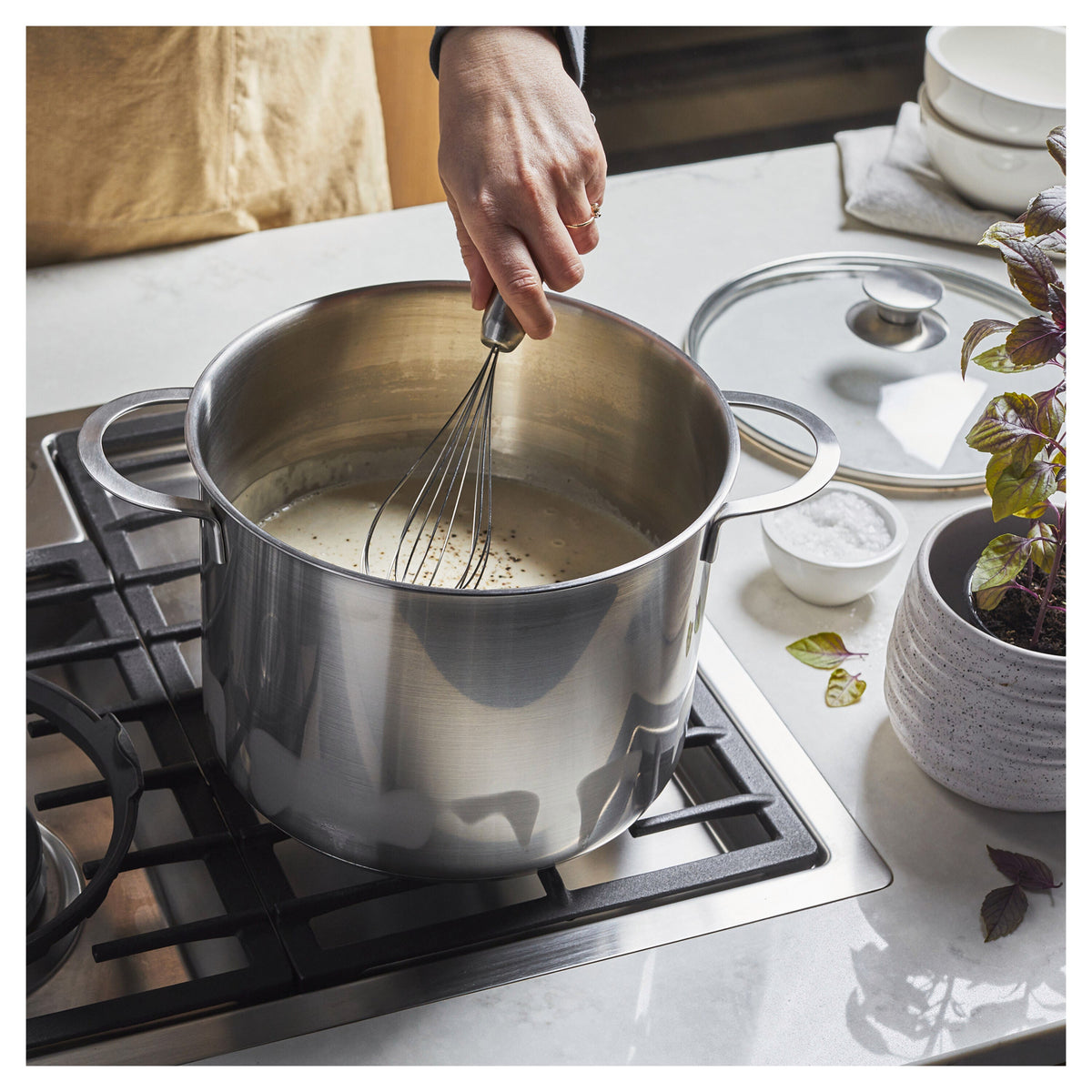 Demeyere RESTO 3 8.5 qt Multi Pot, 18/10 Stainless Steel