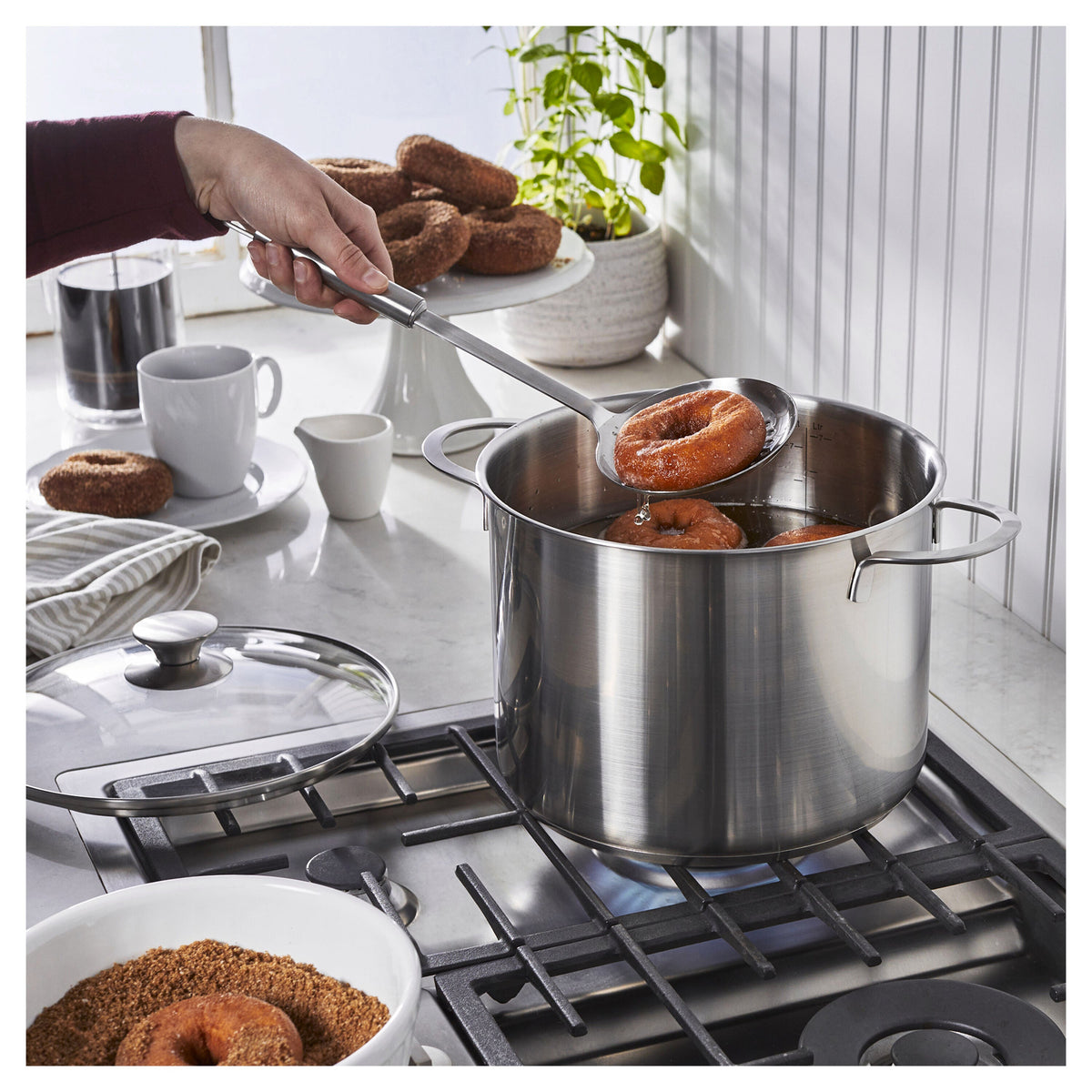 Demeyere RESTO 3 8.5 qt Multi Pot, 18/10 Stainless Steel