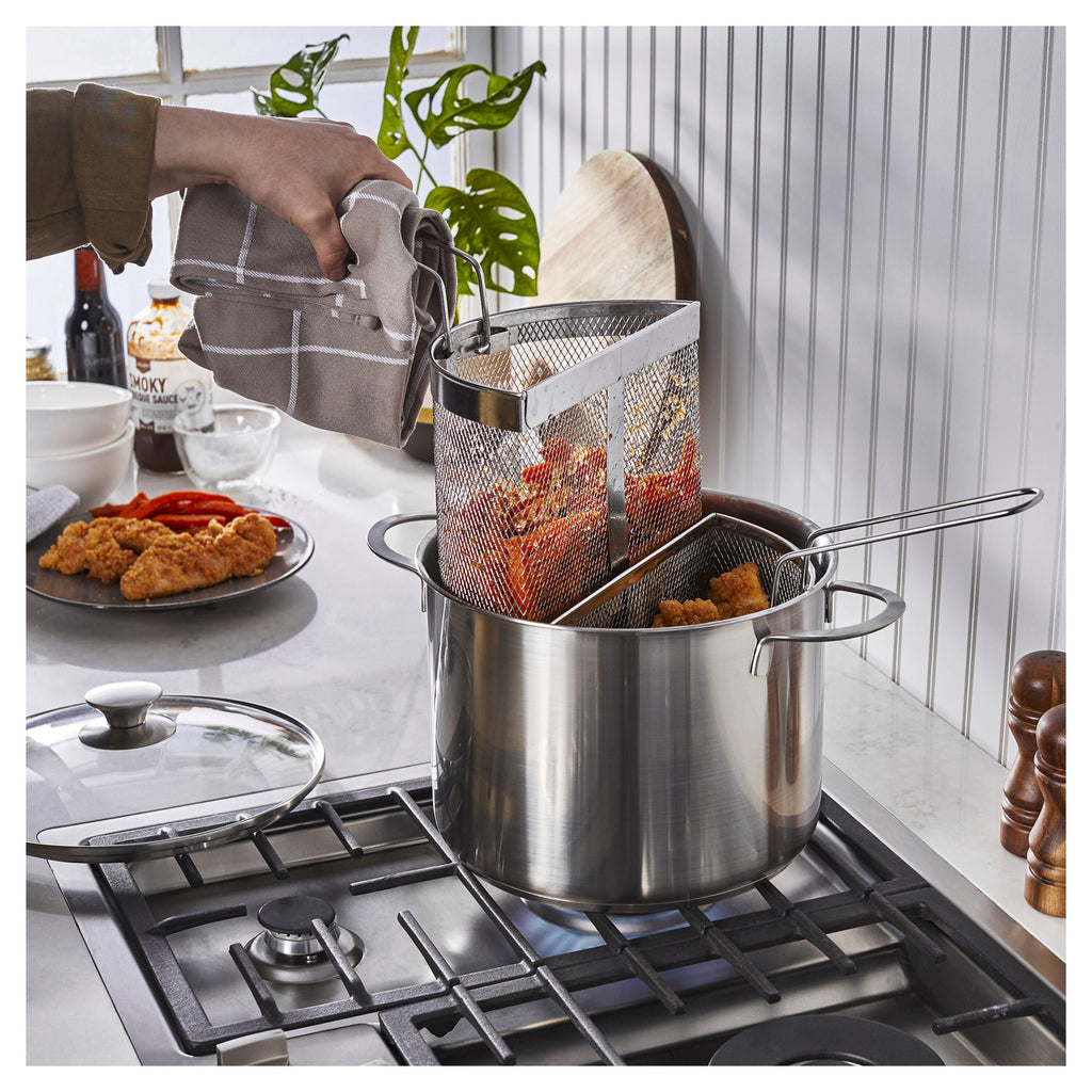 Demeyere RESTO 3 8.5 qt Multi Pot, 18/10 Stainless Steel