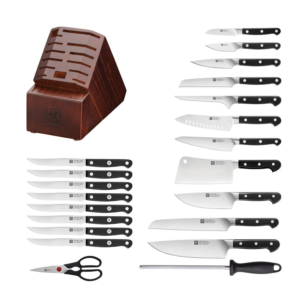 ZWILLING Pro 22-pc, Knife block set