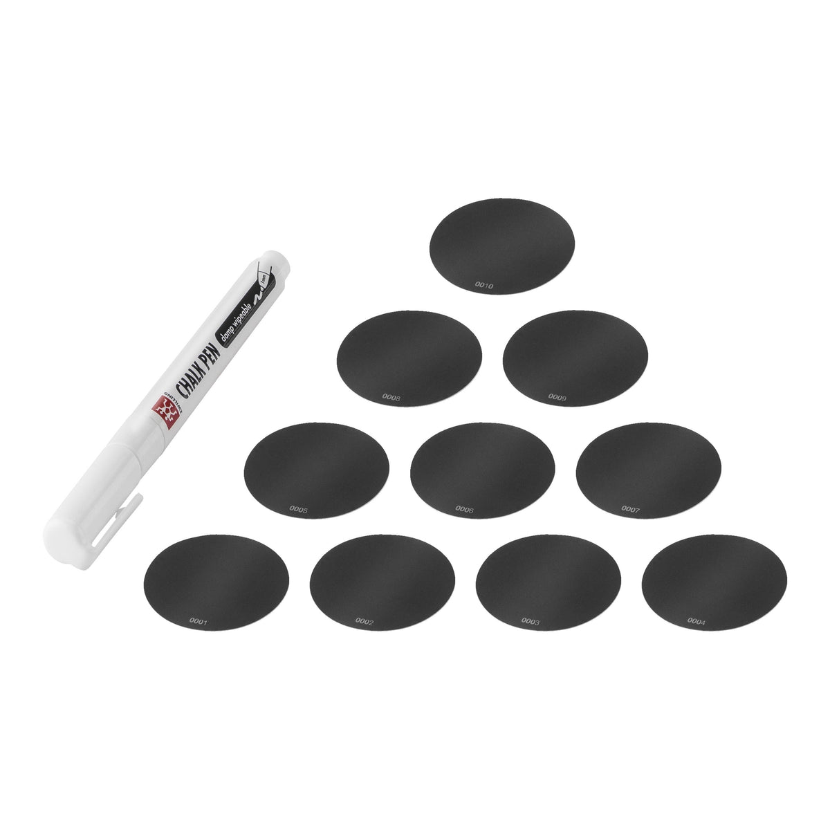 ZWILLING Fresh & Save CUBE Silicone Label Set with Chalk Marker
