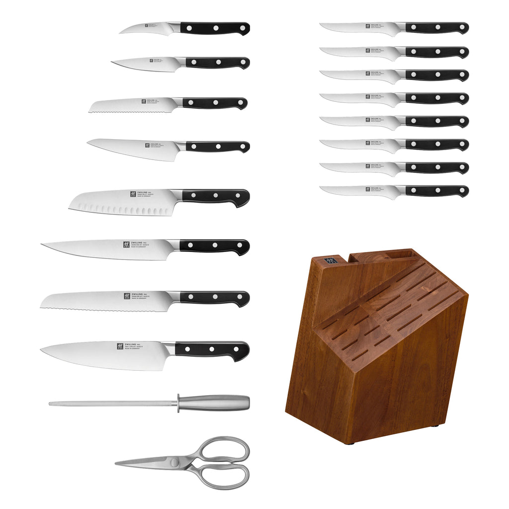 ZWILLING Pro 19-pc, Knife block set