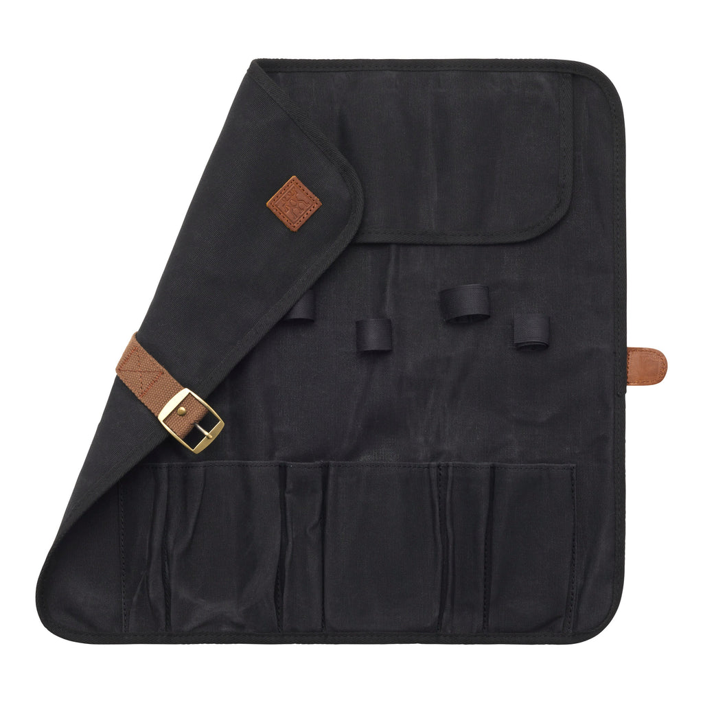 ZWILLING BBQ Chefs Tool Storage Wrap - Brown Canvas