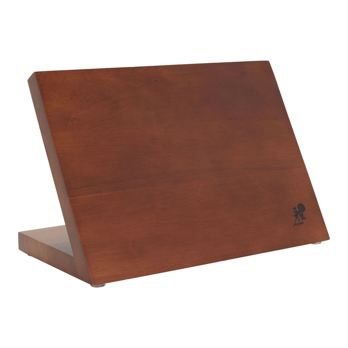 MIYABI Storage Rubberwood, Magnetic Hardwood Magnetic Easel With Walnut Stain