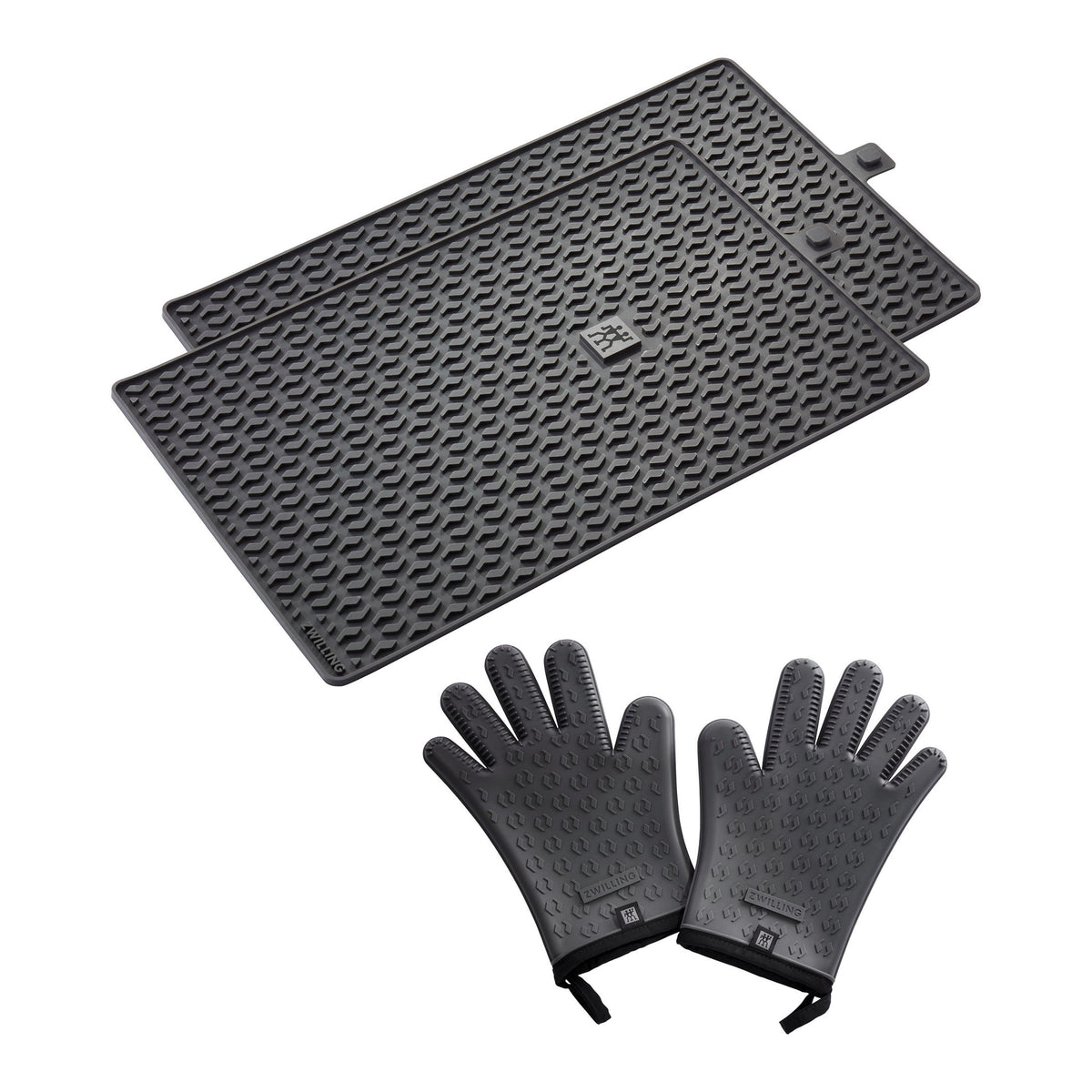ZWILLING BBQ+ 3-pc Mat And Gloves Set, Silicone