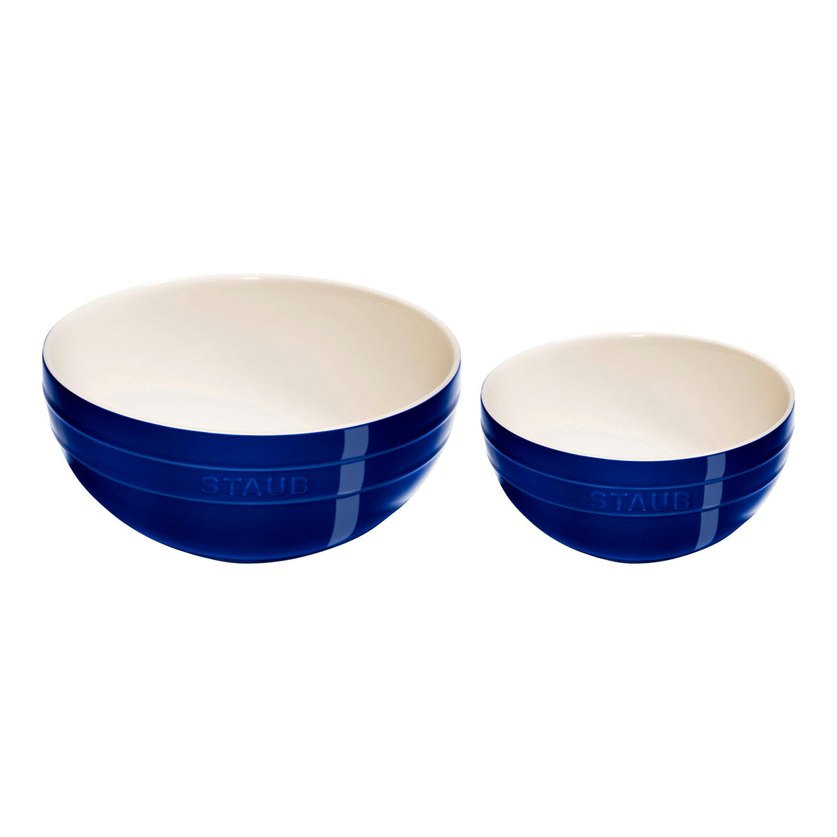 Staub Stoneware 2-pc, Large Mixing Bowl Set