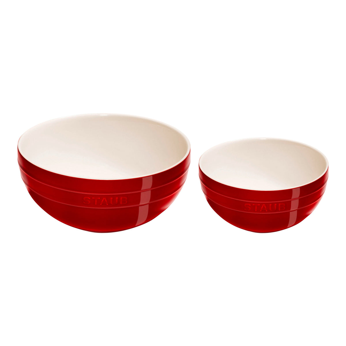 Staub Stoneware 2-pc, Large Mixing Bowl Set