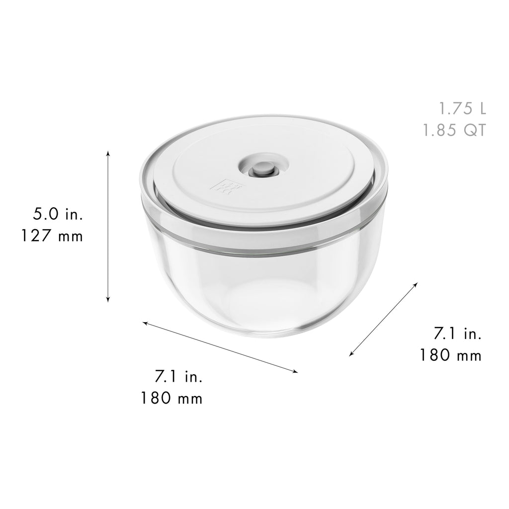 ZWILLING Fresh & Save BOWLS glass / M/L Vacuum Starter Set, 9-pc