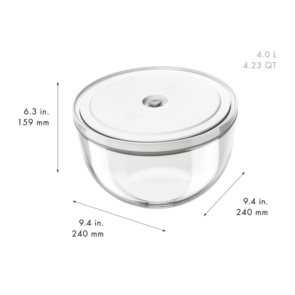 ZWILLING Fresh & Save BOWLS Vacuum bowl L / 24 cm, glass