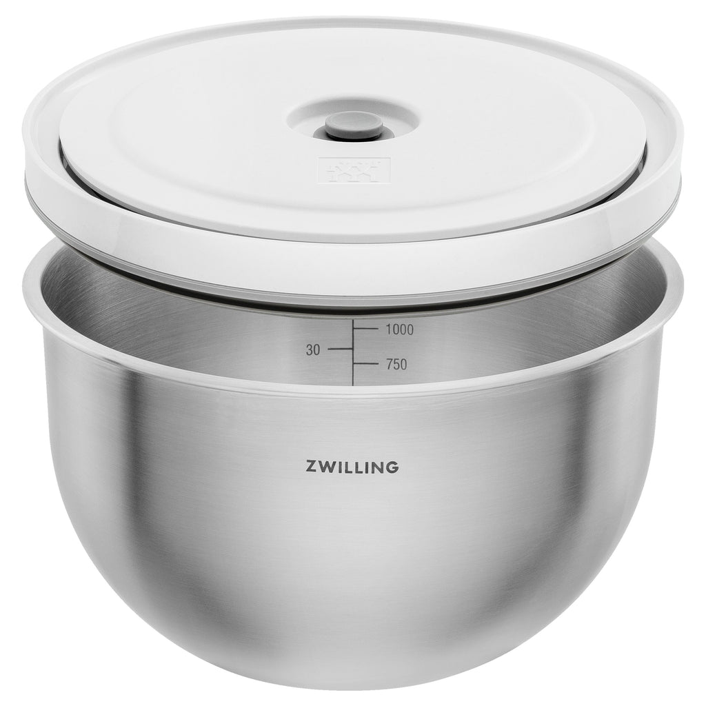 ZWILLING Fresh & Save BOWLS Vacuum bowl set S/M/L / 6-pc, glass