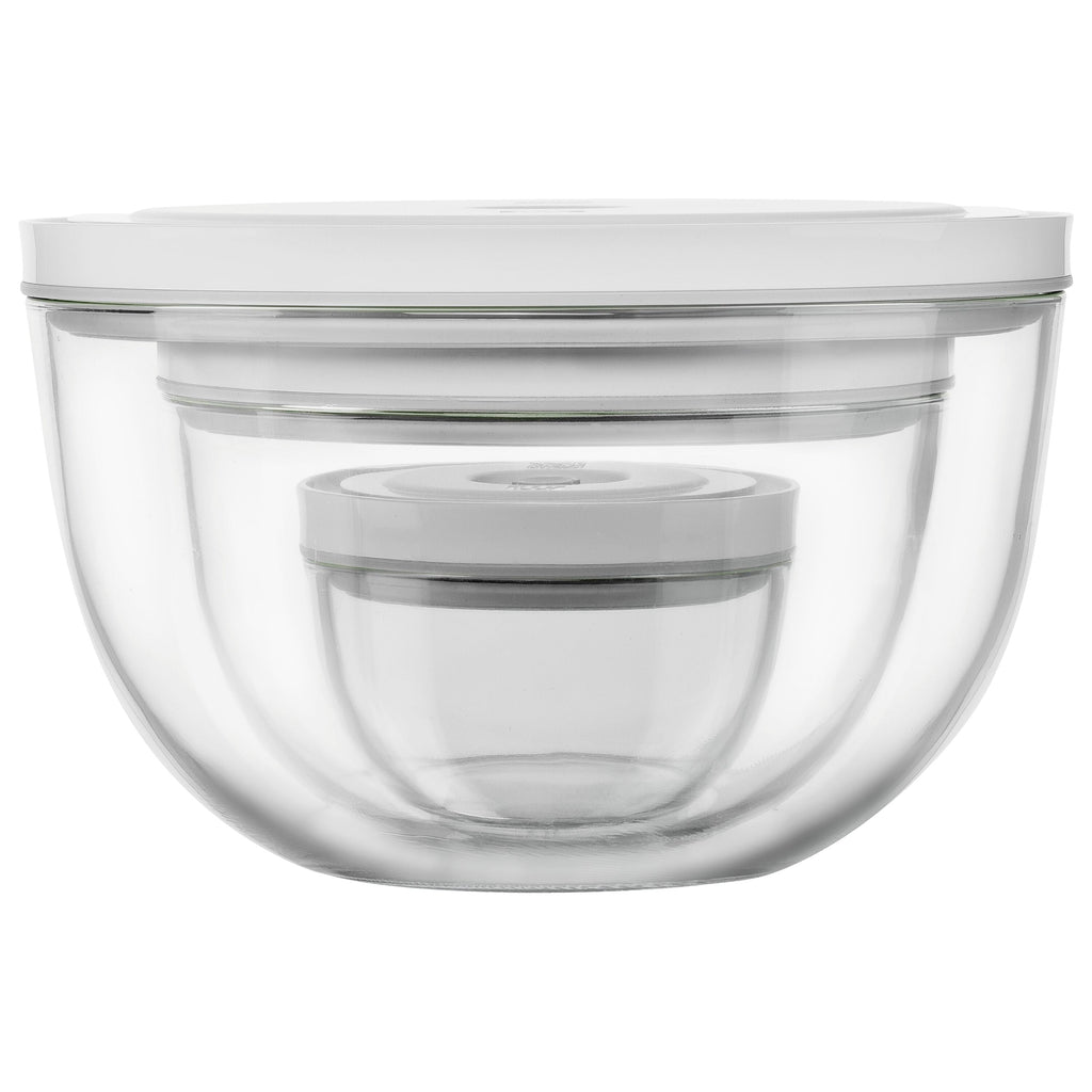 ZWILLING Fresh & Save BOWLS Vacuum bowl set S/M/L / 6-pc, glass