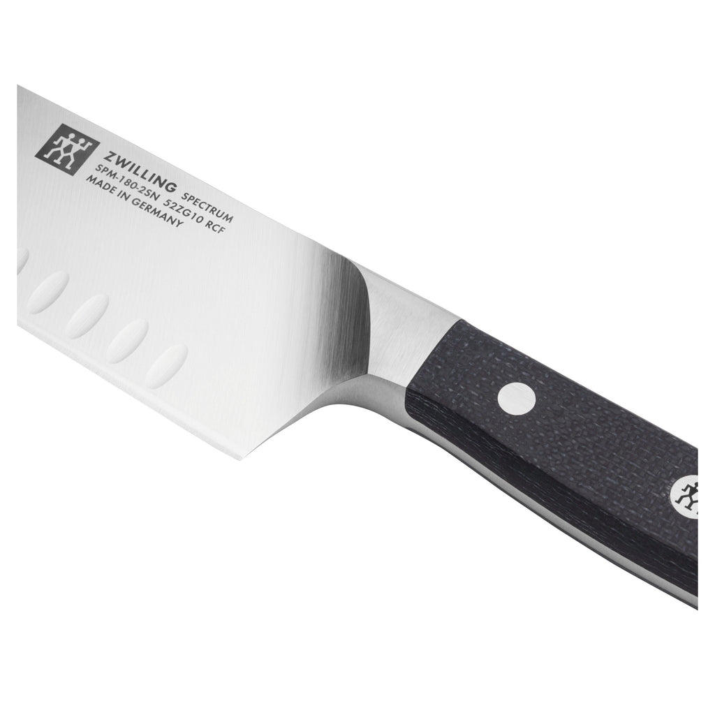 ZWILLING Spectrum 7-inch, Hollow Edge Santoku