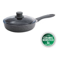 ZWILLING Parma Plus Ceramic 2.6 qt, Aluminum, Ceramic Nonstick Sauté Pan With Lid Ceramic Coating