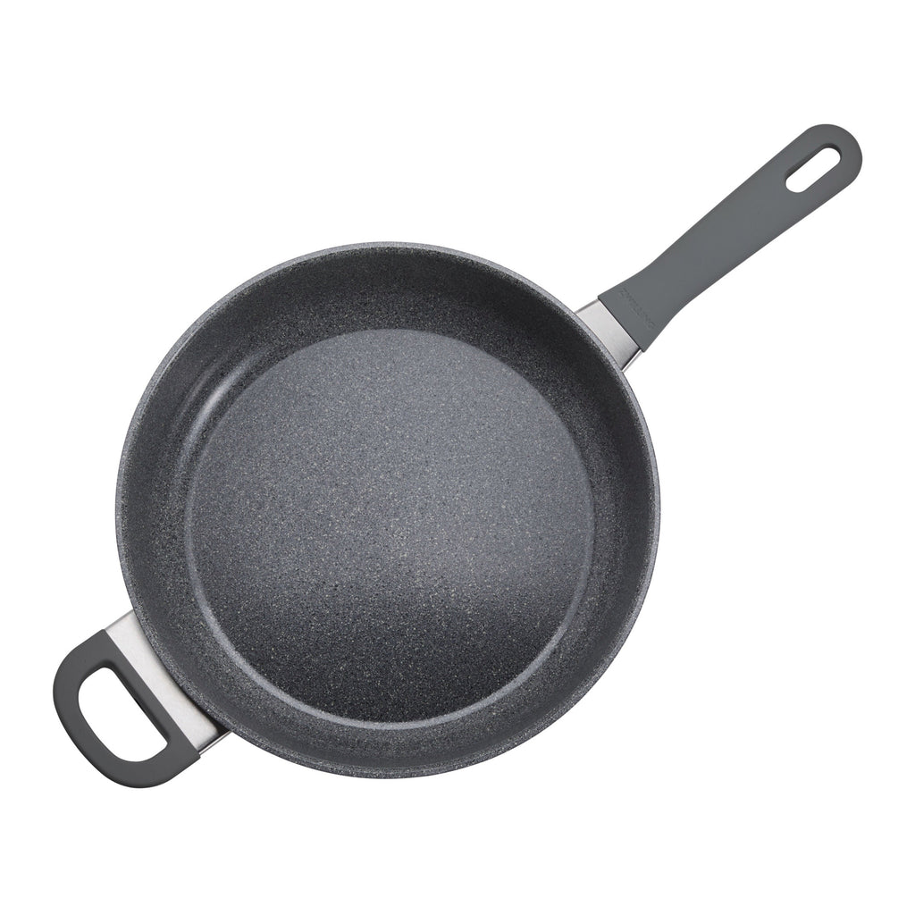 ZWILLING Parma Plus Ceramic 3.9 qt, Aluminum, Ceramic Nonstick Sauté Pan With Lid And Helper Handle Ceramic Coating