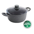 ZWILLING Parma Plus Ceramic 4.8 qt, Aluminum, Ceramic Nonstick Dutch Oven With Lid Ceramic Coating
