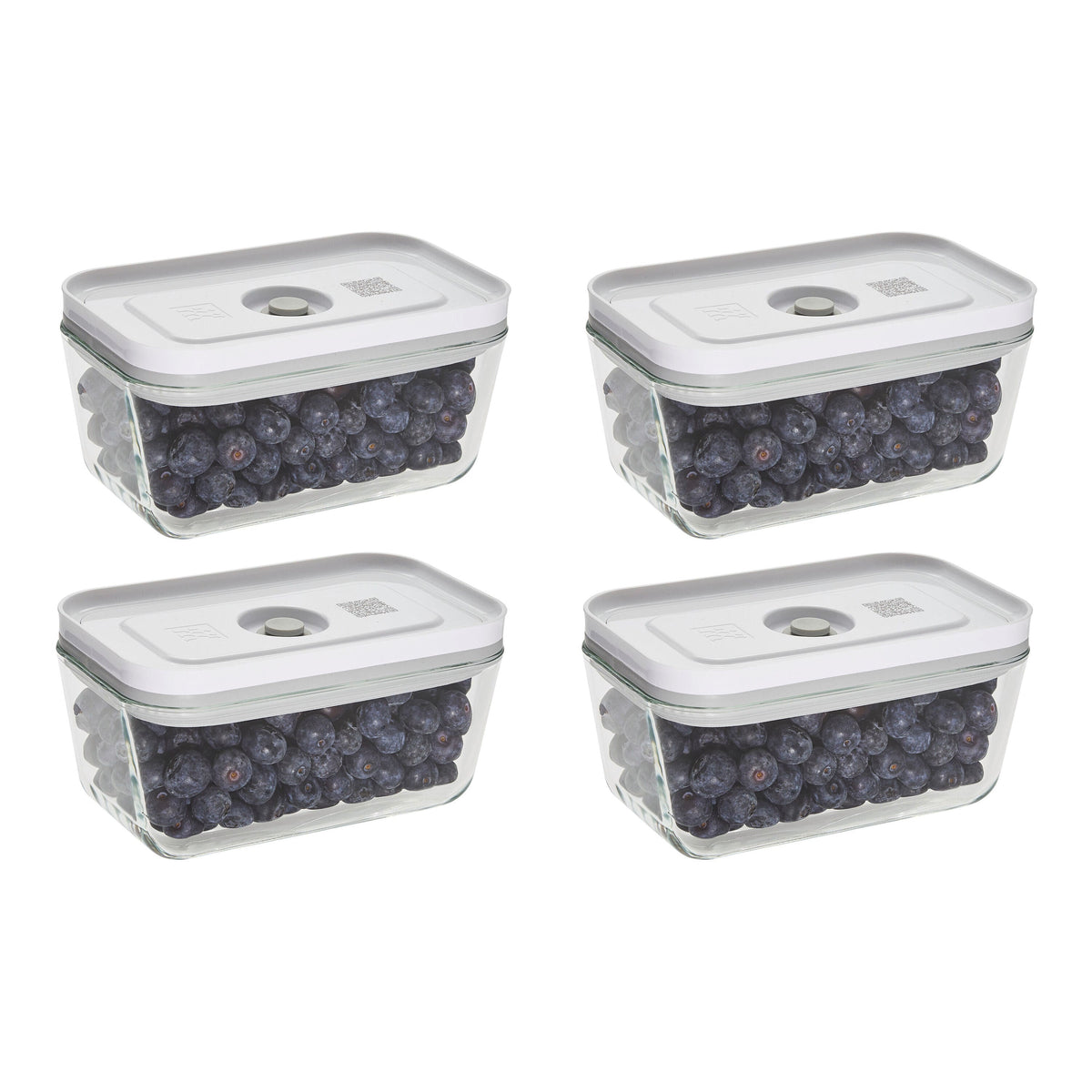 ZWILLING Fresh & Save S / 4-pc, Vacuum Box Set, Glass